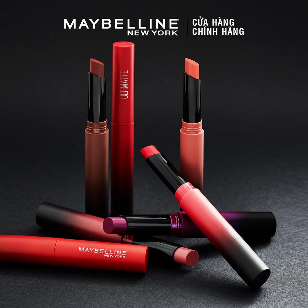 Son Lì Maybelline Mịn Môi Siêu Nhẹ Color Sensational Ultimatte 1.7g