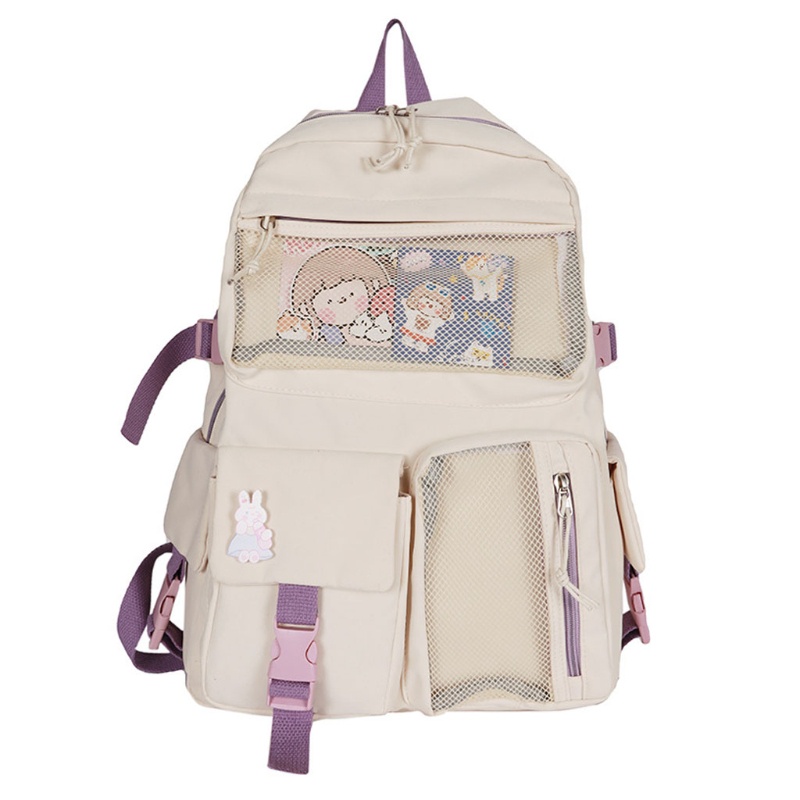 Balo Nylon Chống Thấm Nước Thời Trang Cho Nữ