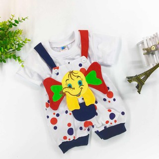 SALE SỐC set quần áo yếm cho bé M172