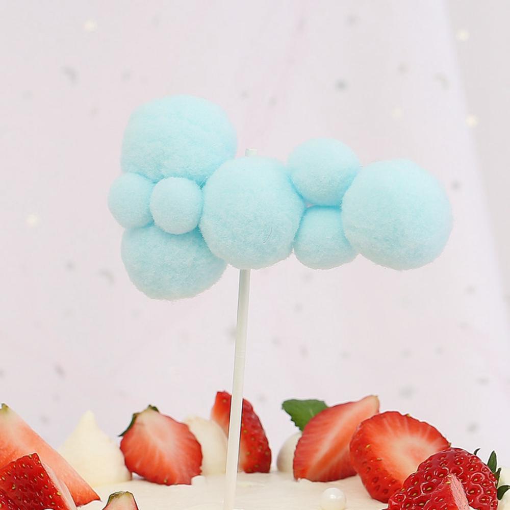 Topper Trang Trí Bánh Kem Hình Đám Mây Mềm Mại