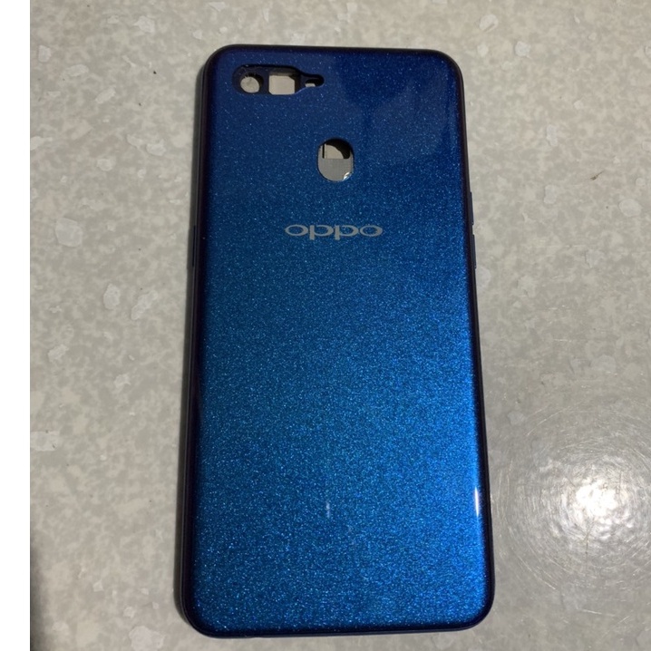 bộ vỏ oppo A5s - gồm lưng,xương ,sườn,phím,kính camera