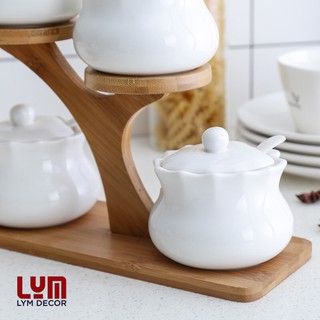 Bộ đựng gia vị hình cây