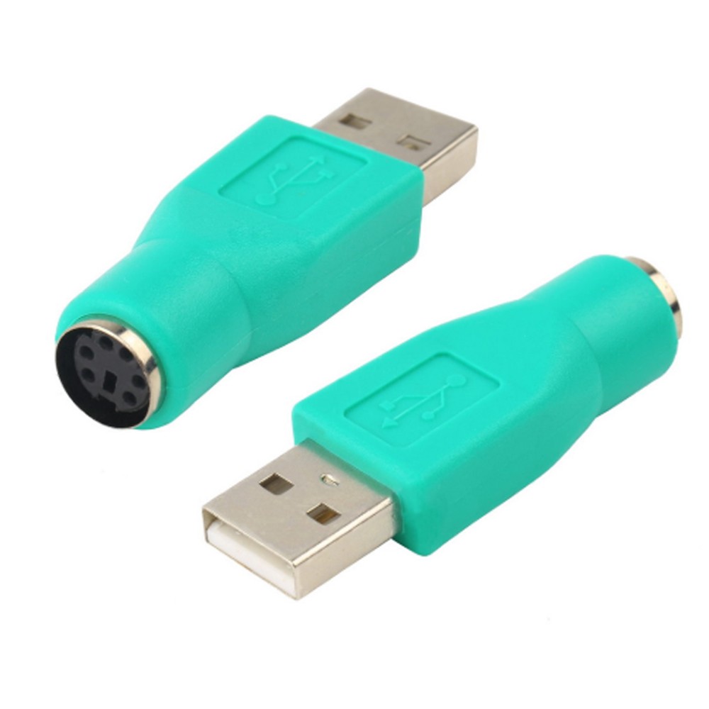 Đầu chuyên USB dương ra PS2 âm dùng bàn phím chuột cổng PS2