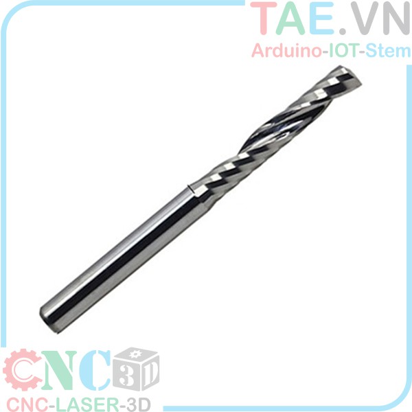 Dao Cắt CNC 1 Me Xoắn Chuyên Cắt Gỗ