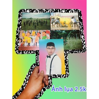 In ảnh Lụa 13x18cm GIÁ 2K5