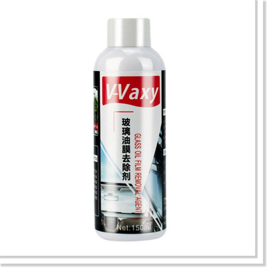 (Chính hãng) Chai tẩy ố kính, gương hậu V-Vaxy nano 9H loại bỏ 100% màng dầu