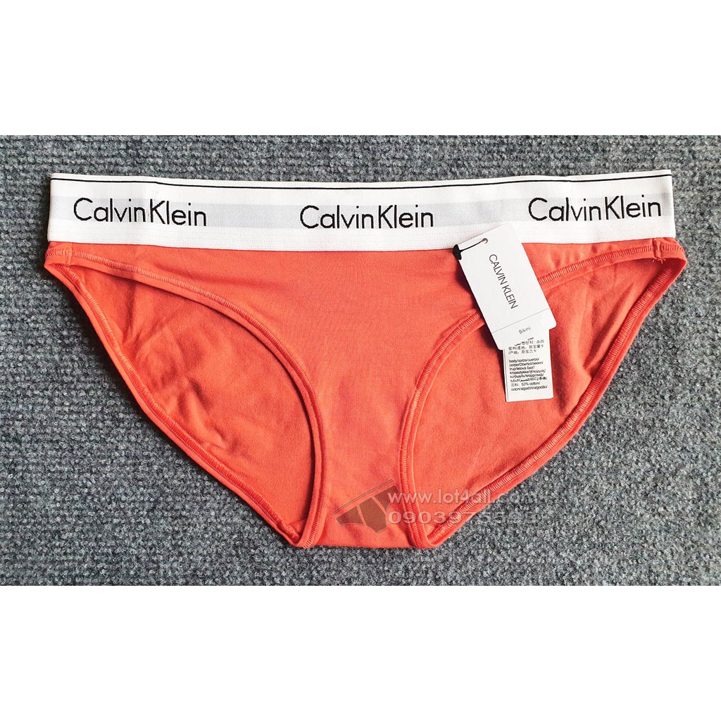 [CHÍNH HÃNG] Quần lót nữ Calvin Klein F3787 Modern Cotton Modal Bikini Sunset