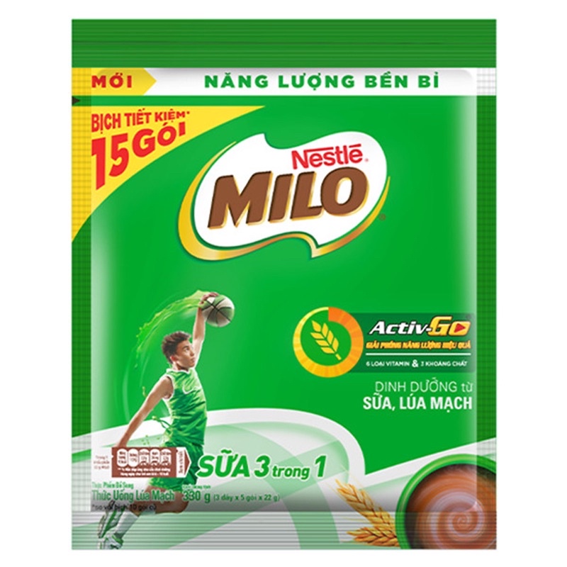 Sữa Bột Nestlé MILO Nguyên Chất