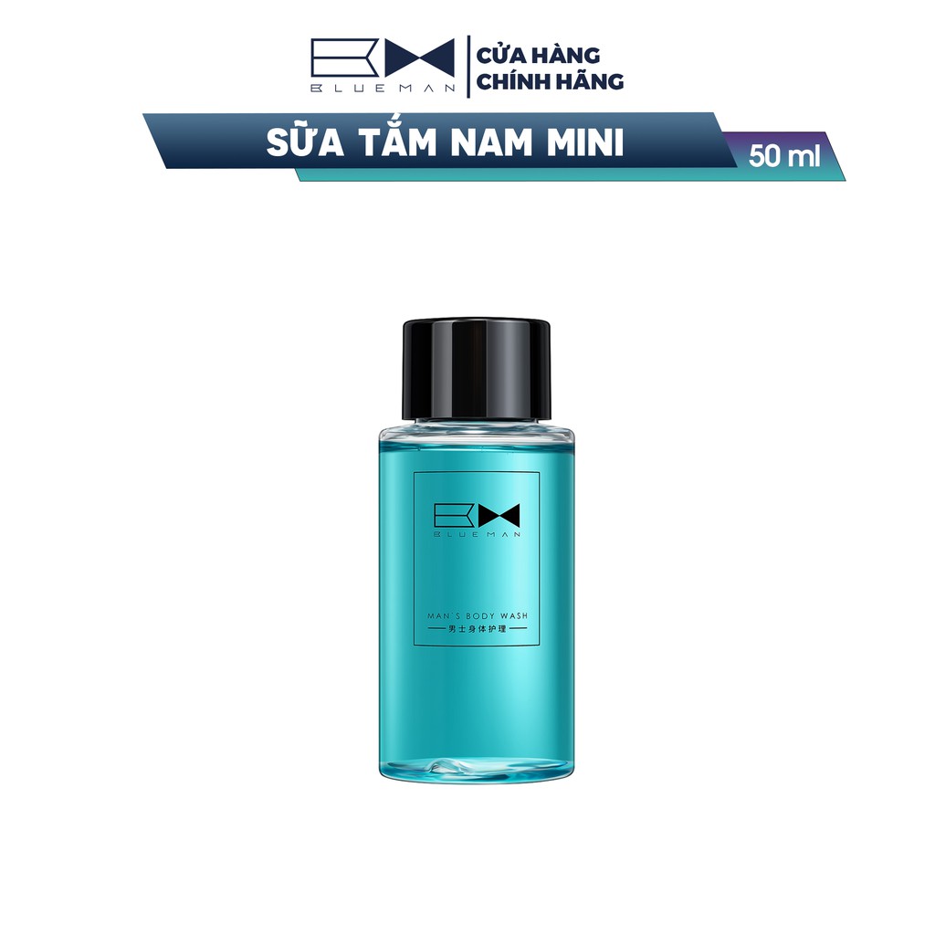 Sữa Tắm Nam BLUEMAN Hương Nước Hoa Pháp Thơm Cực Lâu Trên Da – Size Du Lịch