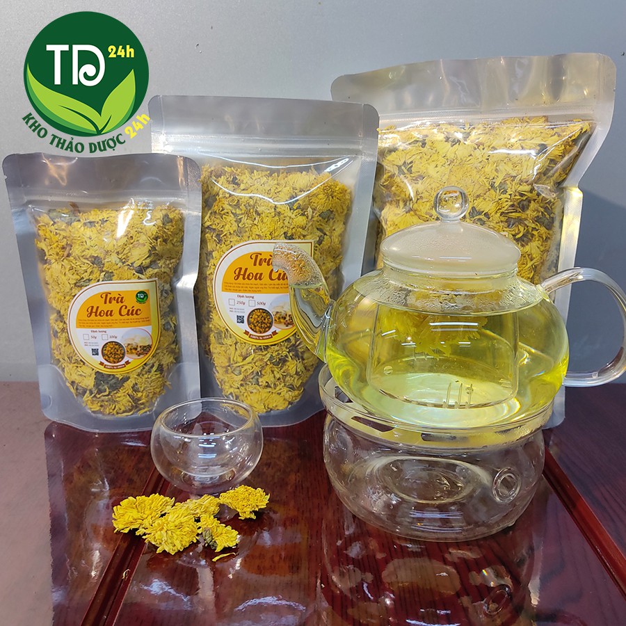 [Loại Thượng Hạng] Trà hoa cúc vàng, pha trà, giúp thư giãn, thanh nhiệt, làm đẹp, cải thiện sức khỏe tim mạch, giảm cân
