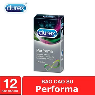 Bao cao su Durex Performa kéo dài thời gian hộp 12 chiếc