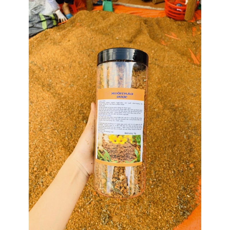 Muối thảo dược(Tặng kèm túi chườm)