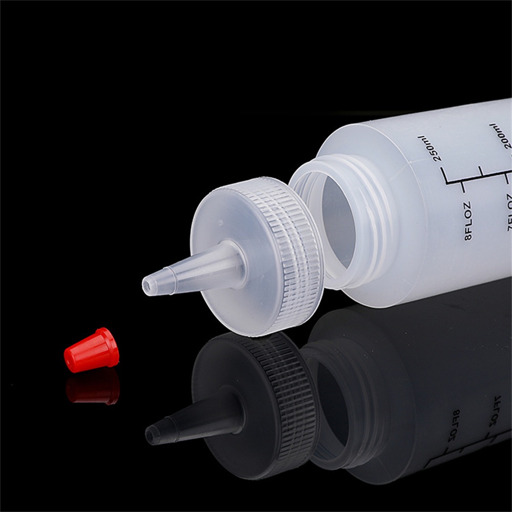 Bình Nhựa Dạng Bóp Dung Tích 120/250/350/450ml Chống Rò Rỉ Dùng Để Đựng Sốt Làm Salad