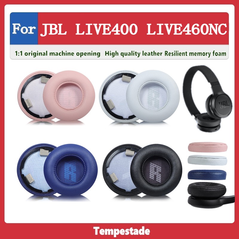 Phù Hợp Đệm Xốp Bọc Đầu Tai Nghe Cho JBL LIVE400 LIVE460NC LIVE 400 460NC Ốp