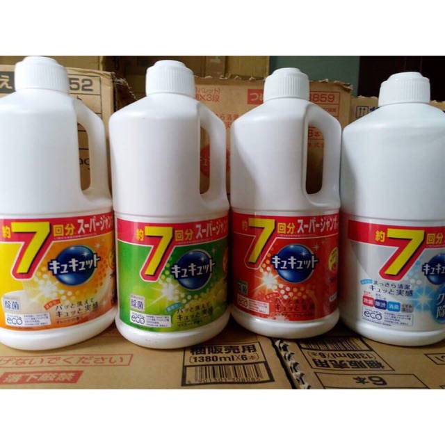 Nước rửa bát đậm đặc KAO Nhật 1380ml