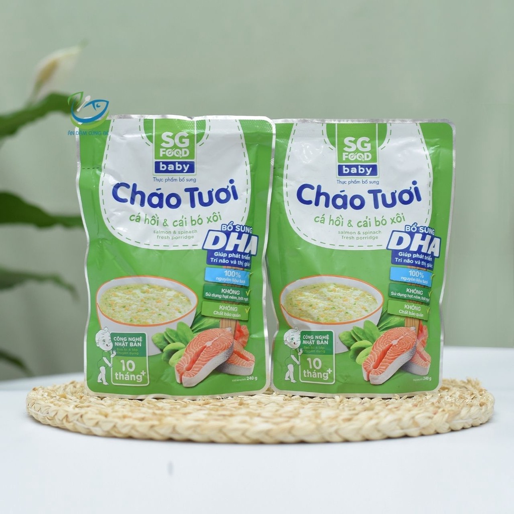 Cháo tươi SG Food sài gòn baby cho bé ăn dặm 89360