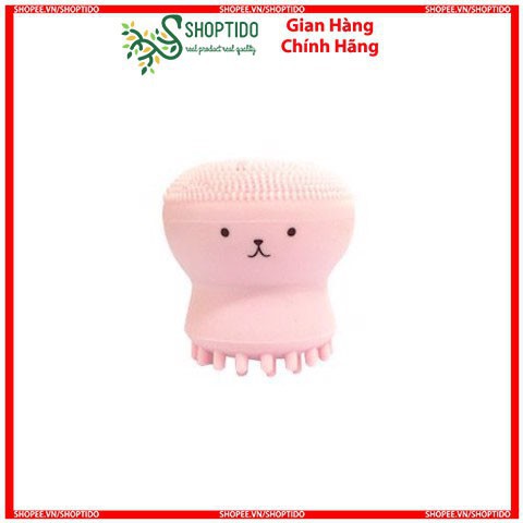 Dụng cụ rửa mặt CkeyiN thiết kế hình bạch tuộc hoạt hình đáng yêu tiện lợi [ loại 1]