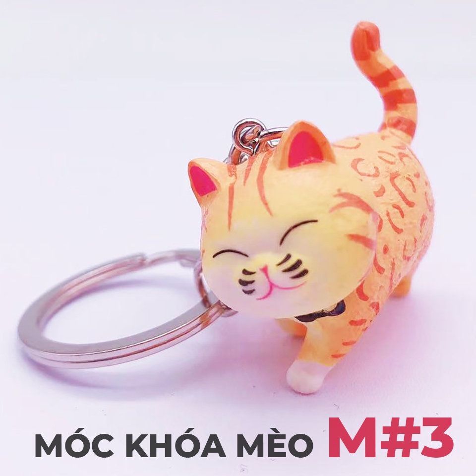 ✅ Móc Khóa Hình Mèo Siêu Đẹp, Xinh Xắn, Đáng Yêu - Quà Tặng Độc Đáo