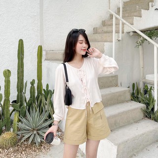 Áo cột nơ TX