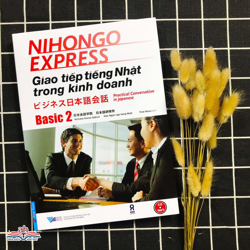 Sách - Combo Giáo trình giao tiếp tiếng Nhật trong kinh doanh Nihongo Express Bijinesu Nihongo Kaiwa