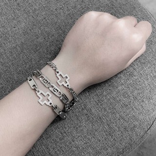 Vòng tay Hiphop CROSS-CHAIN BRACELET