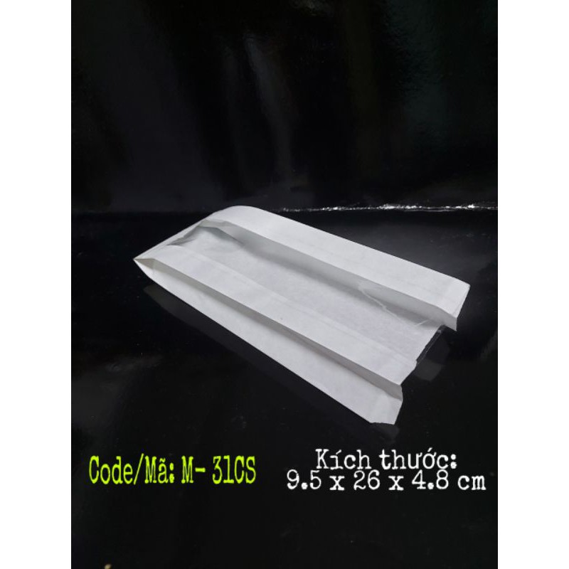 Combo 500 túi bánh mì có cửa sổ