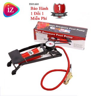 Bơm đạp chân cho xe hơi đa năng hàng nhập khẩu cao cấp bảo hành 12 tháng