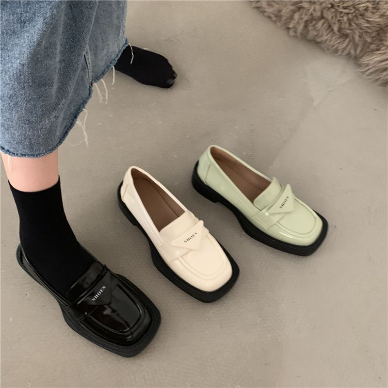 Giày da nữ kiểu oxford cao cấp