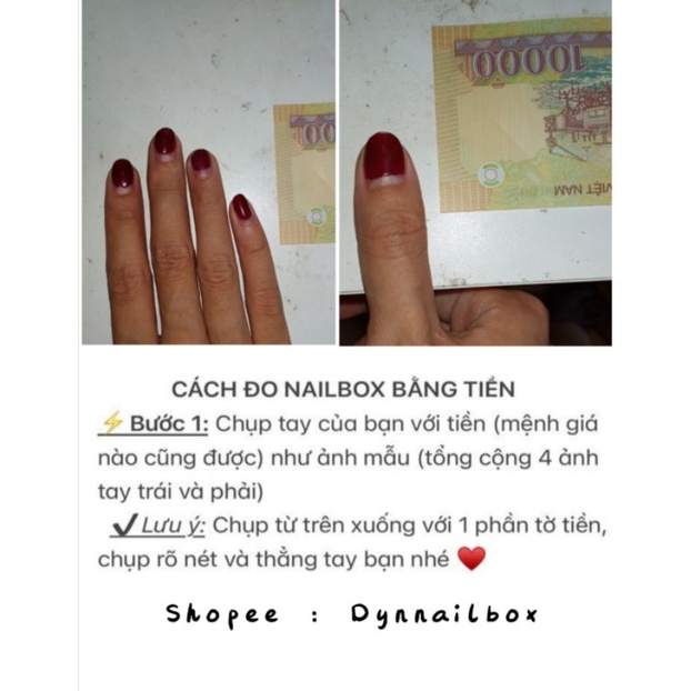 Móng tay giả mẫu 70