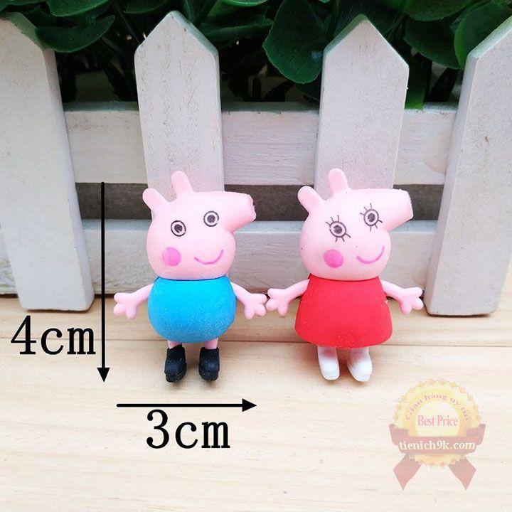 Tẩy bút chì hình con lợn Peppa dễ thương