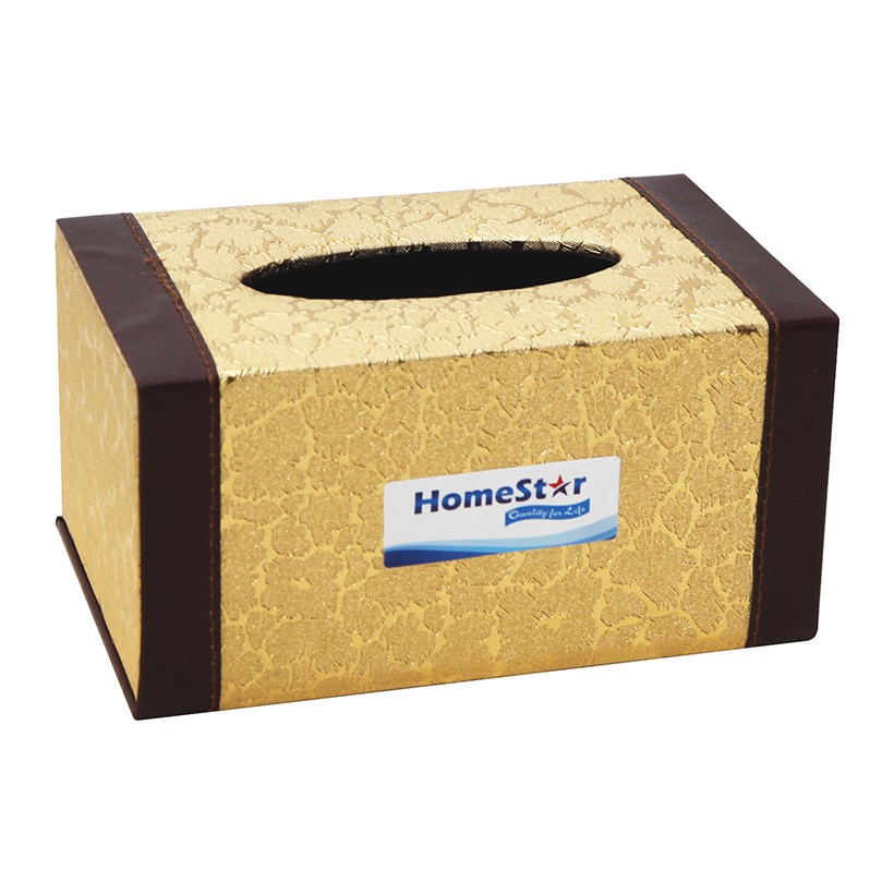 [Giá công phá] Hộp đựng giấy chữ nhật cỡ nhỏ golden Homestar (Nhập khẩu và phân phối bởi Hando)