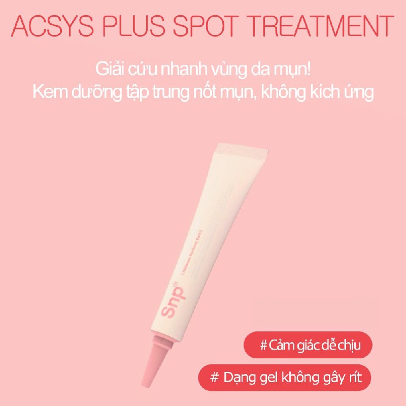 Gel Chăm Sóc Nốt Mụn Acsys Plus Spot Treatment - 15ml