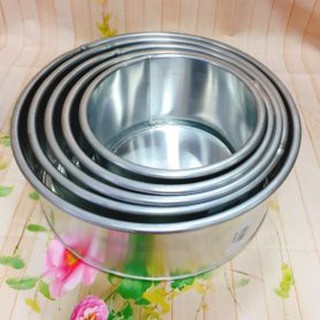 Khuôn Tròn Đế Liền Nhiều size