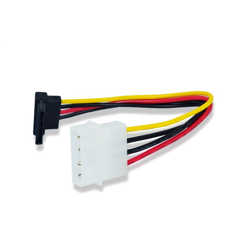 [3C] Dây Cáp Chuyển Đổi IDE Sang Sata 2 Cái 4Pin Female Sang Sata 15Pin