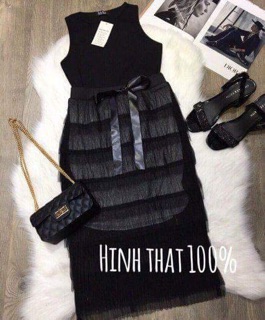 Váy đầm dự tiệc (hinh thật)