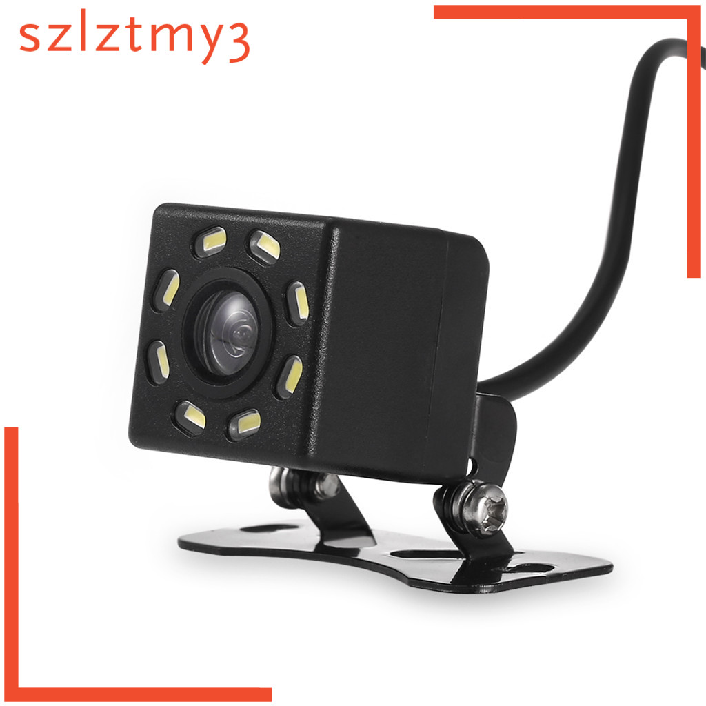 Camera Chiếu Hậu Có Dây 8 Đèn Led Hỗ Trợ Tầm Nhìn Ban Đêm