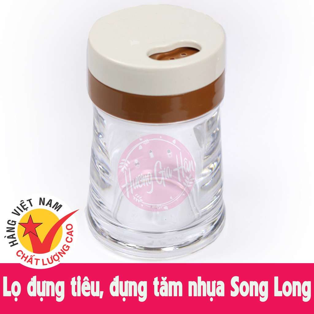 Lọ Đựng Tiêu, Đựng Tăm Nhựa Song Long