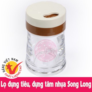 Lọ Đựng Tiêu, Đựng Tăm Nhựa Song Long