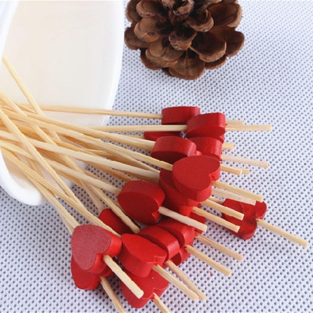Nĩa Ăn Trái Cây Hình Trái Tim Bằng Thép Không Gỉ