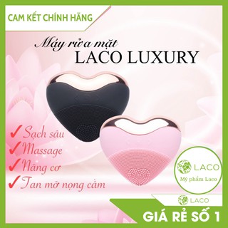 Máy rửa mặt LACO LUXURY tích hợp 4 chức năng giúp làn da mịn màng - Mua 1 tặng 2