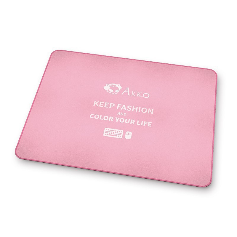 Bàn di chuột Akko Color series màu hồng - Pink