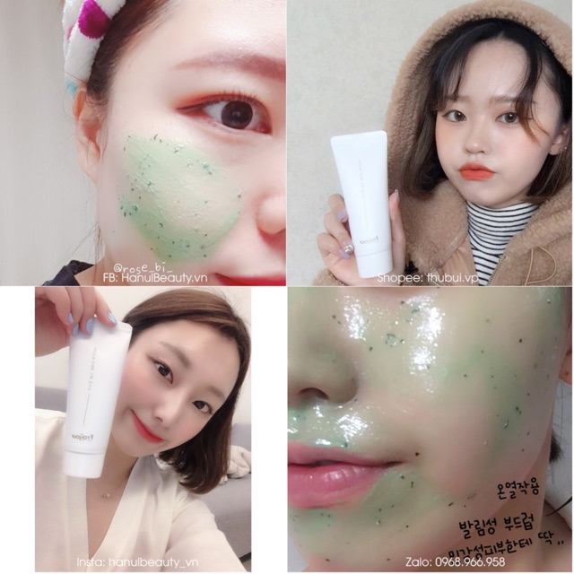 Mặt nạ thải độc FRAIJOUR thanh lọc làm sáng da Original Artemisia Steam Mask cảm giác the mát