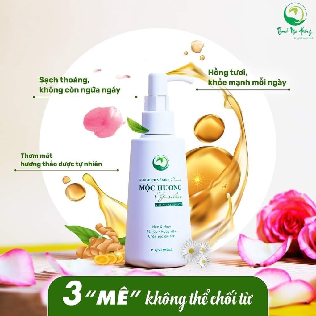 Dung dịch vệ sinh phụ nữ Thanh Mộc Hương 150ml