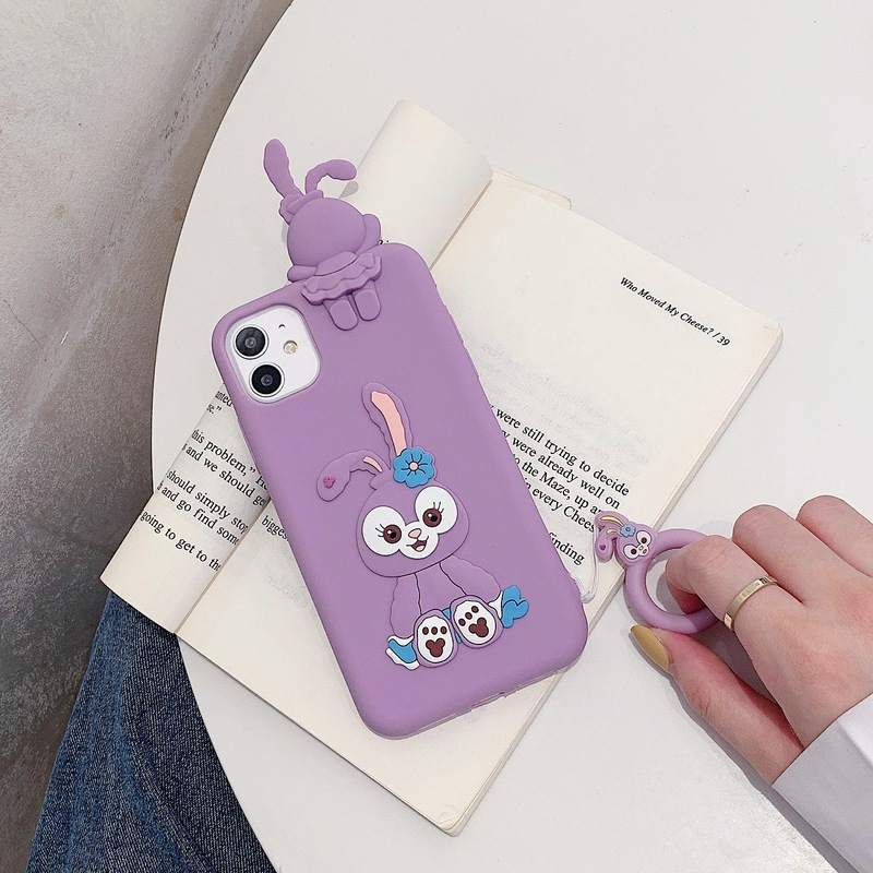 Ốp Điện Thoại Mềm In Hoạt Hình Stella Kèm Nhẫn Đeo Cho Iphone 11 Pro Max Se 2 I 7 8 Plus Xs Xr | BigBuy360 - bigbuy360.vn