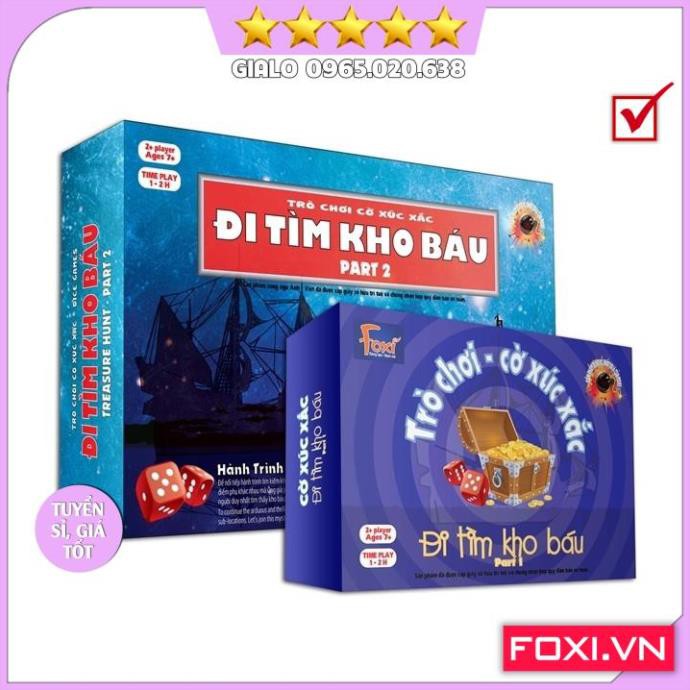 Board game-Escape From Zombie-đi tìm kho báu Foxi-trò chơi hay-gây cấn-hồi hộp và siêu trí tuệ