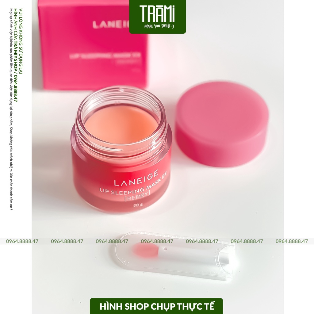 [CHÍNH HÃNG] Mặt Nạ Ngủ Ủ Môi Laneige Lip Sleeping Mask Berry 20g.