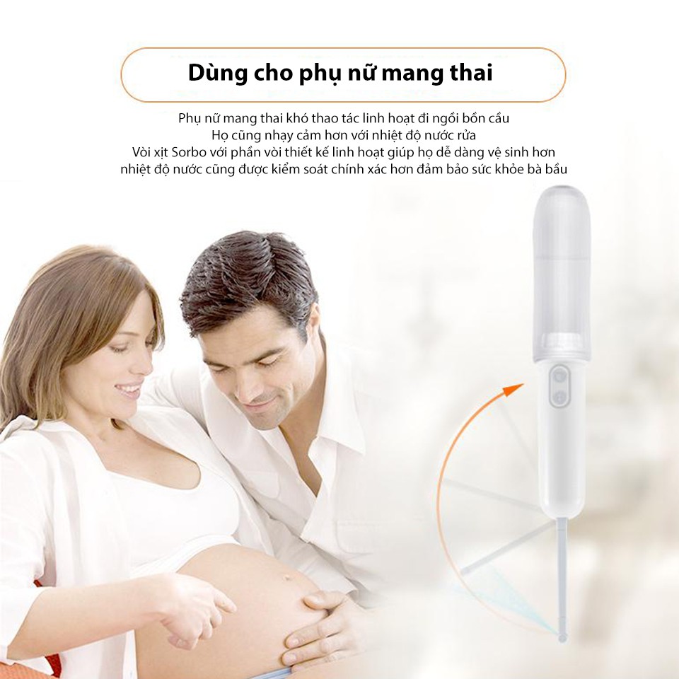 Vòi xịt vệ sinh cầm tay cá nhân SORBO SB-9502