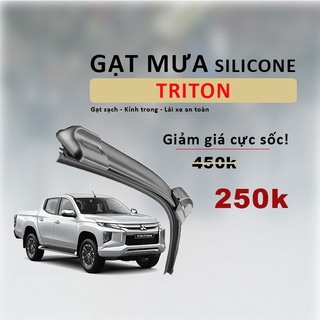 Gạt Mưa Cho Xe Mitsubishi Triton - Gạt Silicon siêu sạch, êm