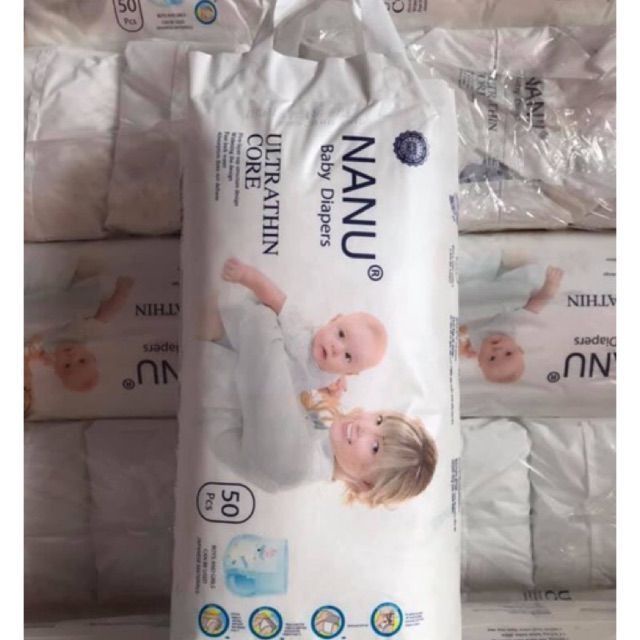 [COMBO 2 GÓI 100 MIẾNG] Tã/Bỉm Quần NANU đủ size M100/L100/XL100/XXL100/XXXL100.....