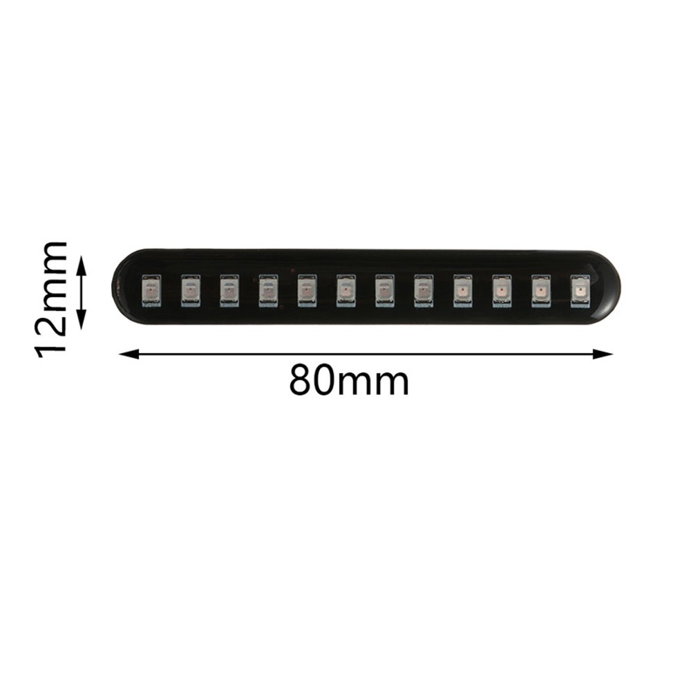 2 Dải Đèn LED Tín Hiệu Xi Nhan Cho Xe Máy